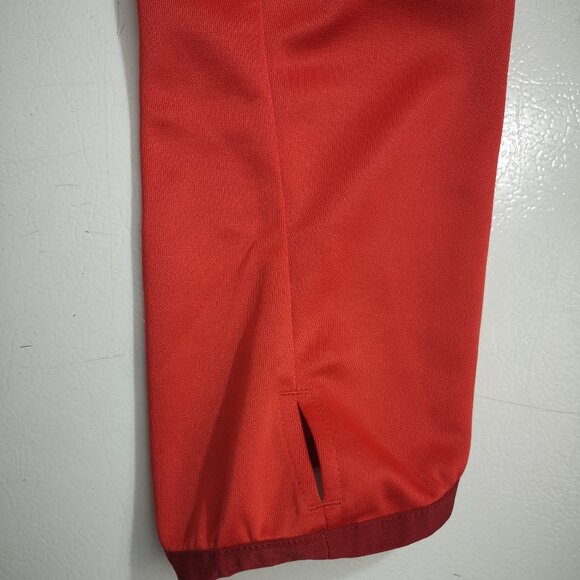 Puma Dry Cell Men's Size Large Red & White 1/4 Zip Closure Pullover - Picture 8 of 13